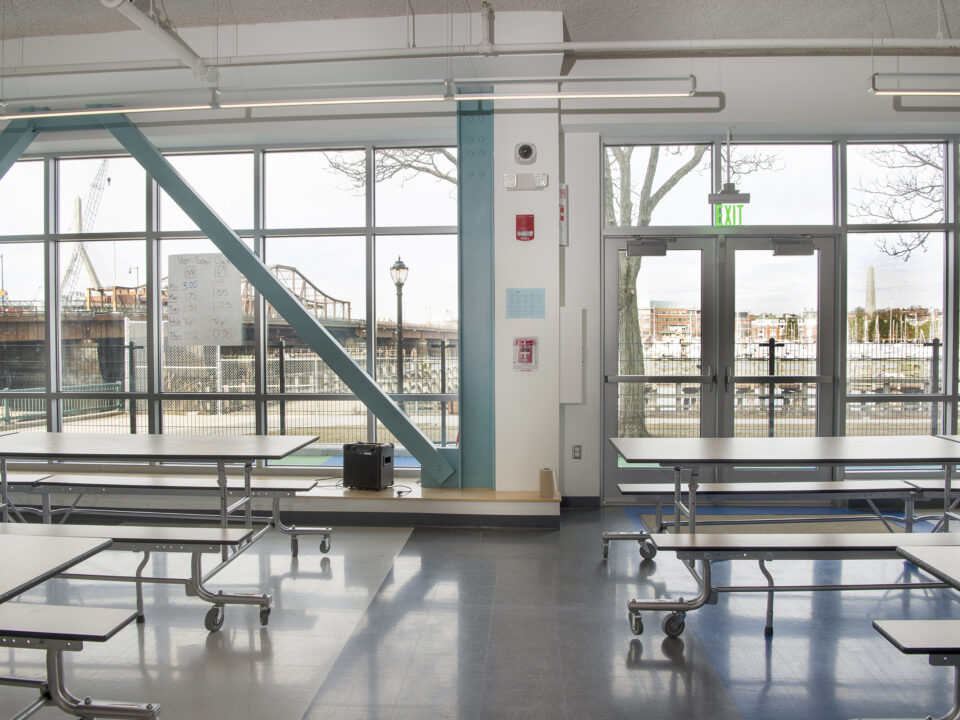 Eliot school Boston lunchroom