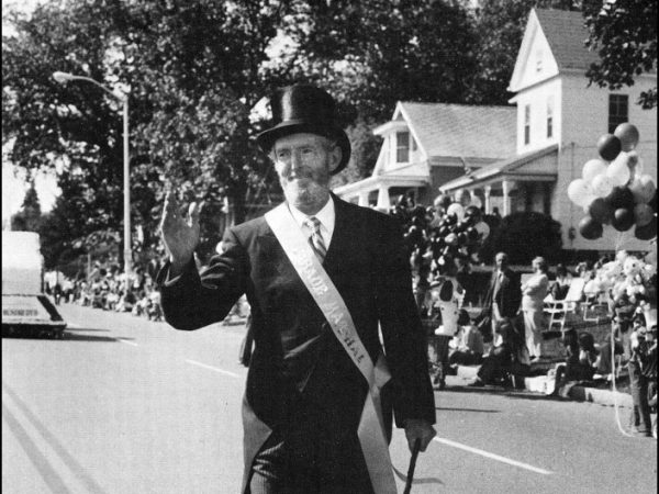 Daniel OConnell walking down the street