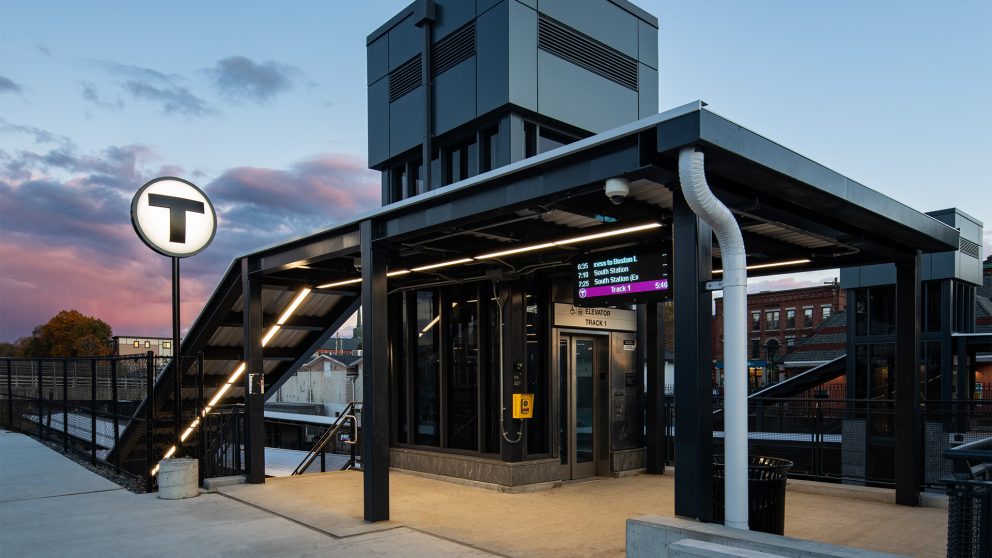 Natick Center Commuter Rail Station Accessibility Improvements