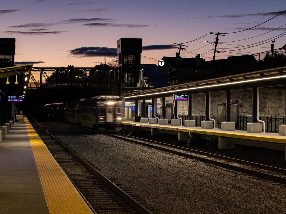 MBTA Natick Center Commuter Rail Station