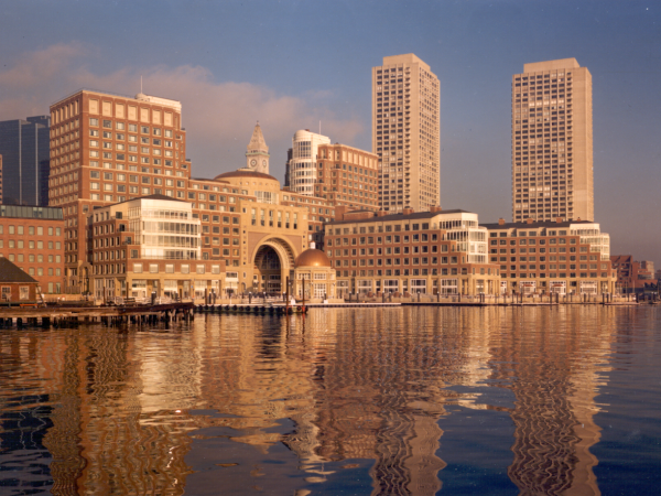 picture off water with city buildings in the backround