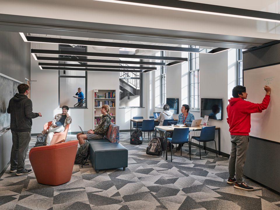 WPI Stratton Hall Renovation Interior
