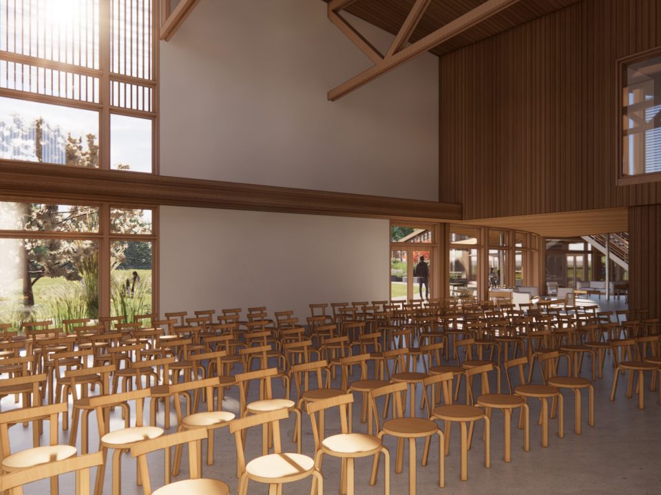 Vassar Bartlett Center Rendering