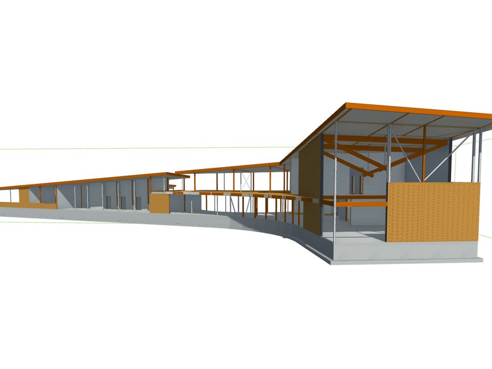 Vassar Bartlett Center Structural Revit Model